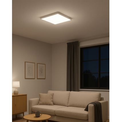 LED Stropní svítidlo LED/32W/230V 3000/4000/6500K 40x40 cm bílá